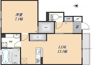 グロリアの物件間取画像